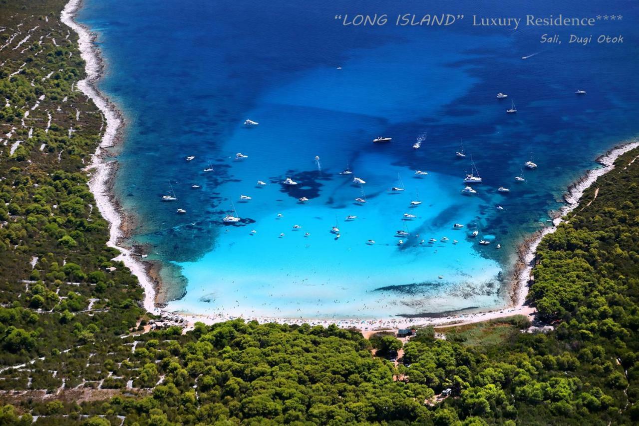 Villa Long Island Luxury Residence, Sali Dugi Otok-Private Parking,Next To Beach Dış mekan fotoğraf