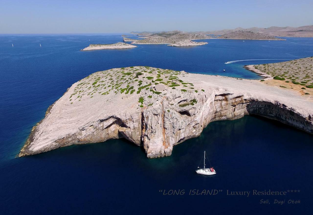 Villa Long Island Luxury Residence, Sali Dugi Otok-Private Parking,Next To Beach Dış mekan fotoğraf